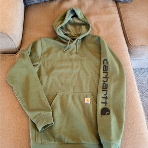 Carhartt Men's mid weight loose fit Hoodie size small